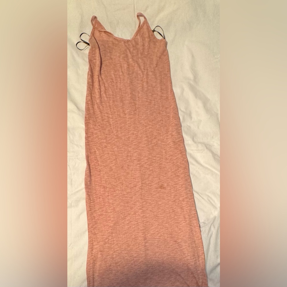 Forever 21 Pink and Orange Maxi Dress